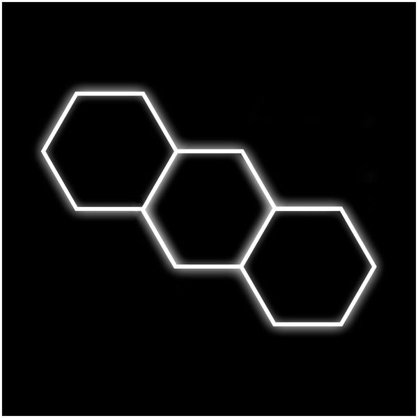 Hexagon-belysning 3 Grid System