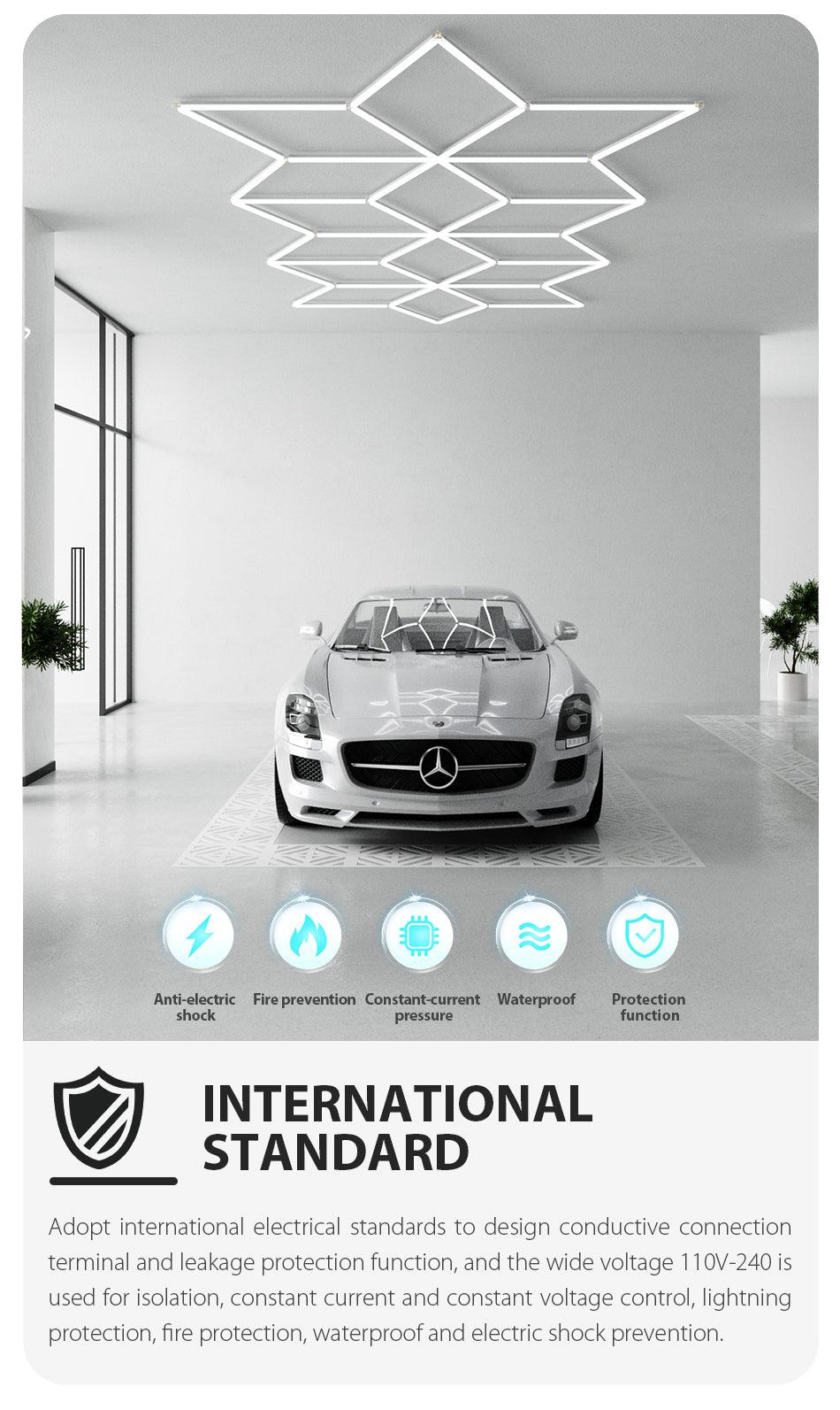 New High Lightness Car Details Store And Garage 4828mm*2796mm - NordicHex