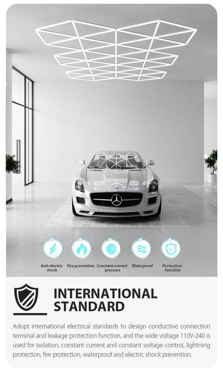 New High Lightness Car Details Store And Garage 4828mm*2796mm - NordicHex