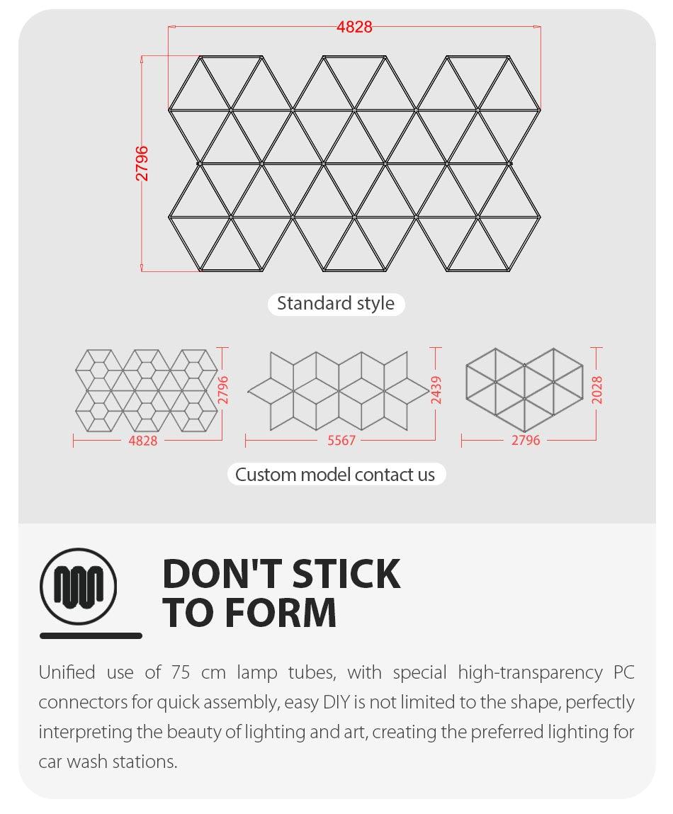 New High Lightness Car Details Store And Garage 4828mm*2796mm - NordicHex