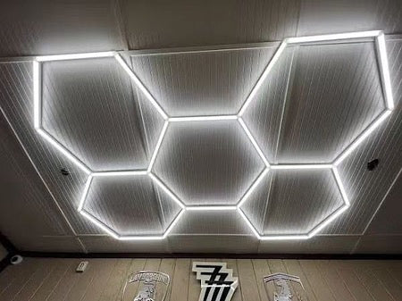 Hexagon-belysning 5 Grid System