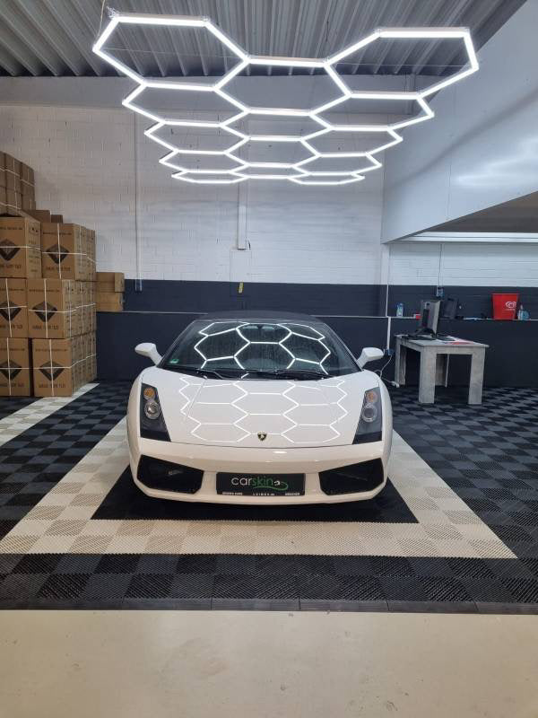 Hexagon-belysning 14 Grid System uten ramme