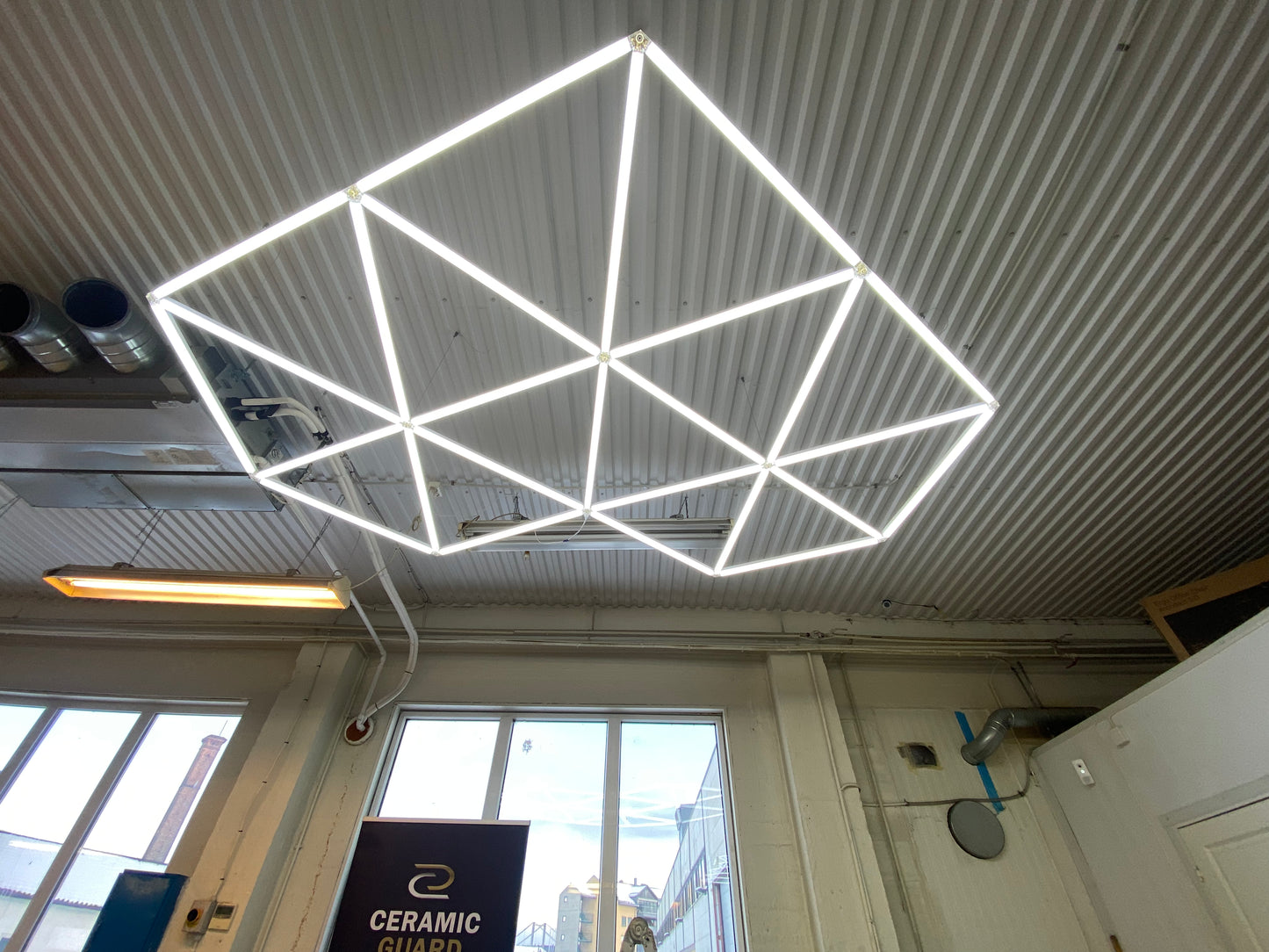 New High Lightness Car Details Store And Garage 4828mm*2796mm