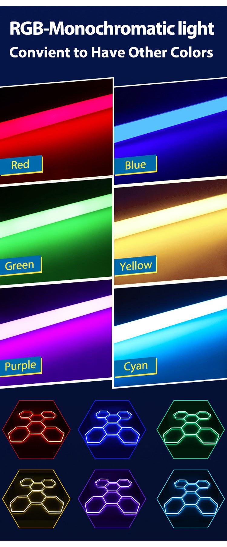 5 RGB Hexagon 1707*2444mm - NordicHex