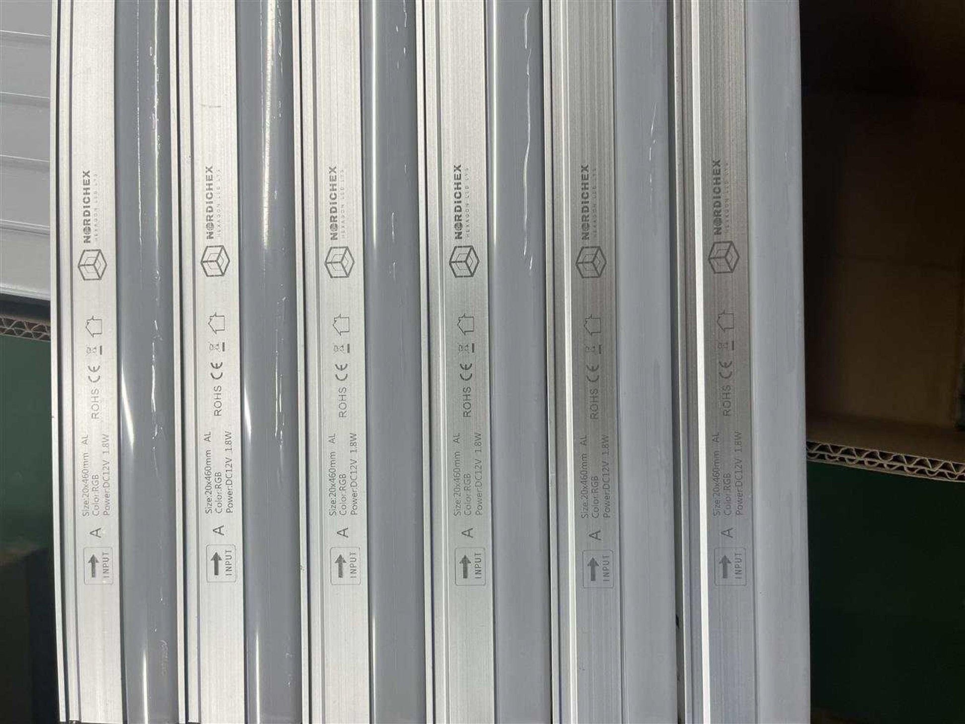 14 Hexagon med jording og dimming 30/60/100% - NordicHex