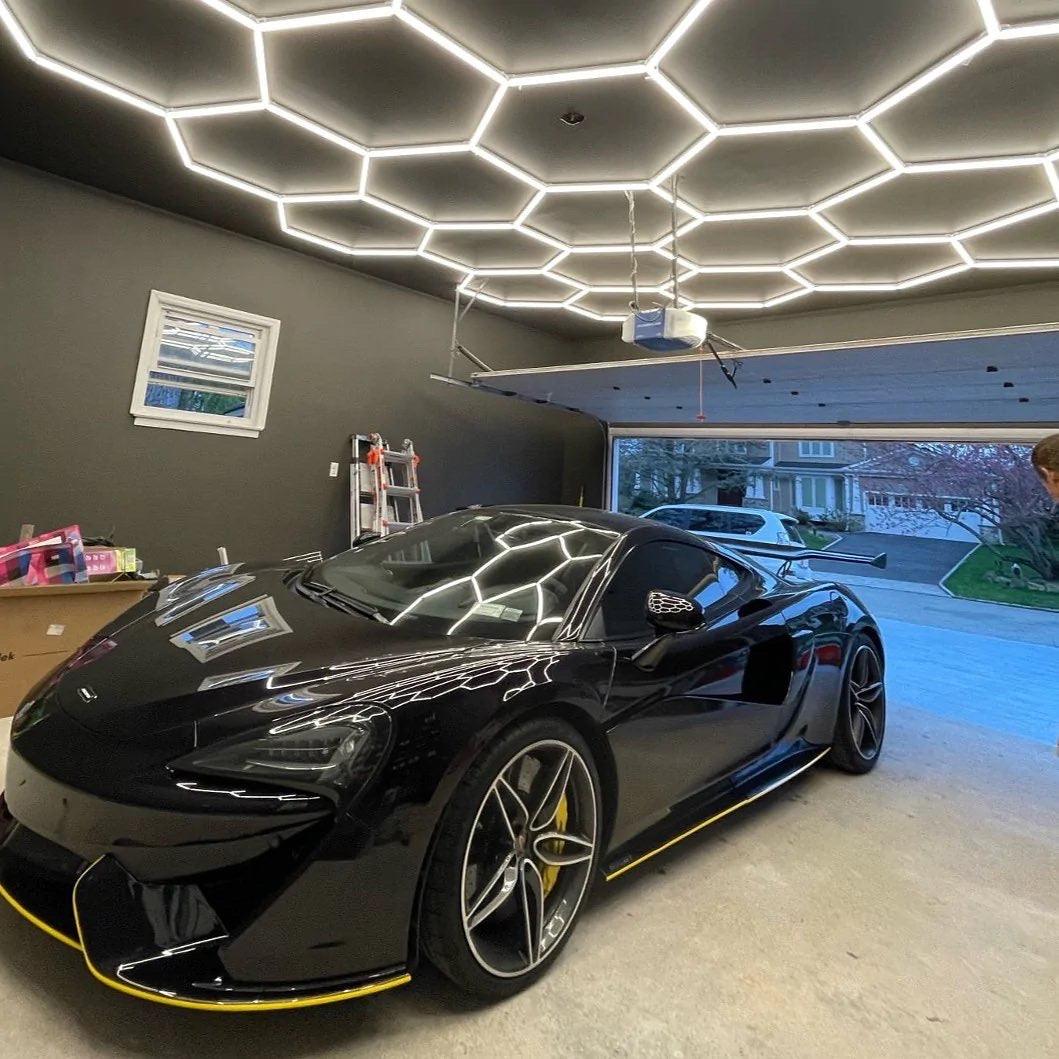 16 sekskanter 3.060 ’x3.674‘ meter med dimming - NordicHex