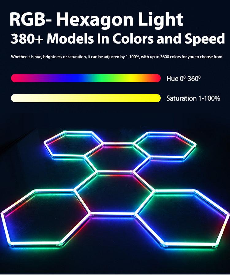 5 RGB Hexagon 1707*2444mm - NordicHex