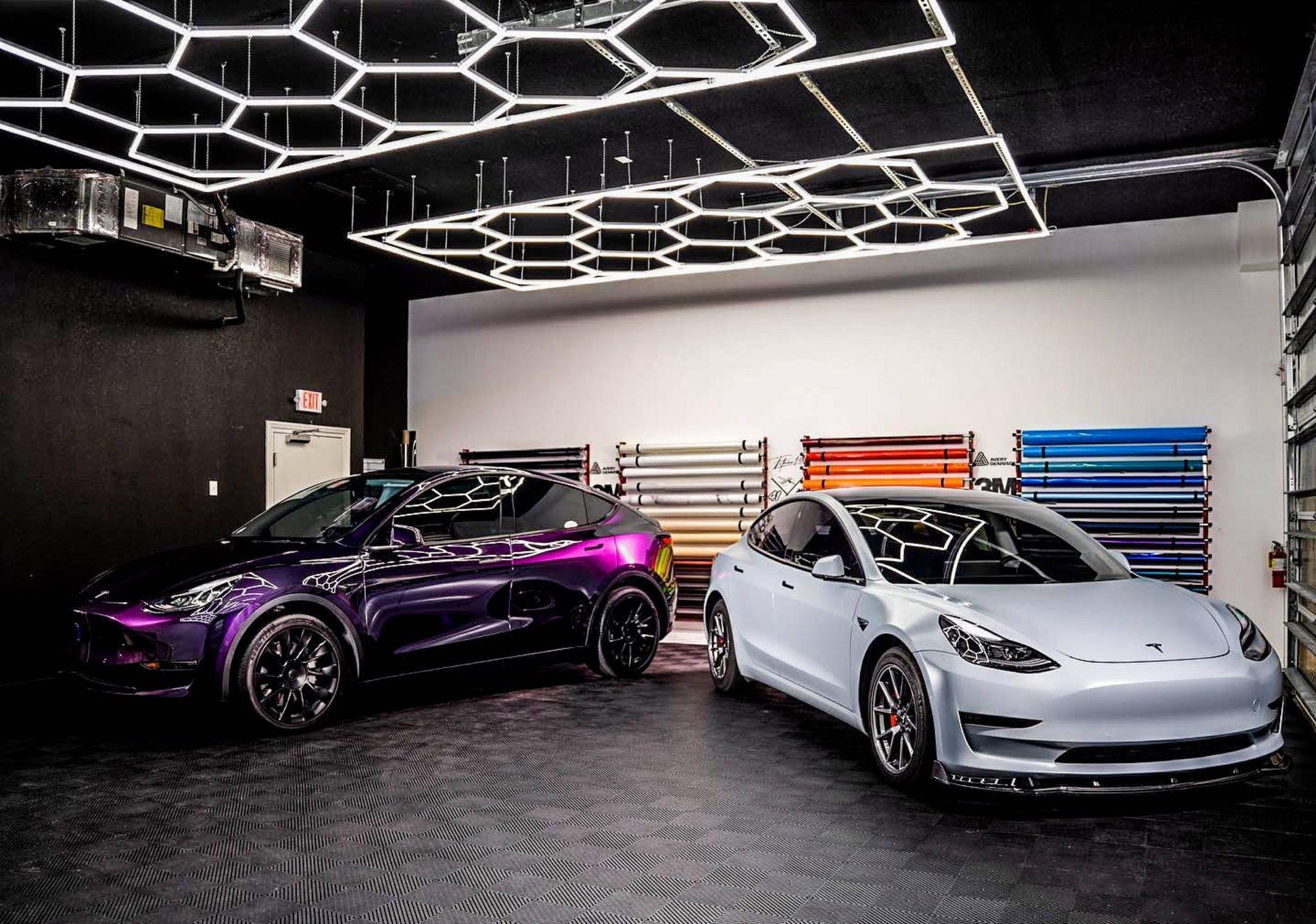 14 Hexagon med jording og dimming 30/60/100% - NordicHex