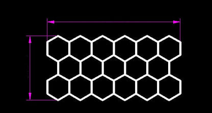 Hexagon lighting 17 Grid System